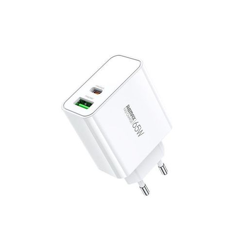 Ładowarka sieciowa KIDDY SERIES 65W RP-U125 USB/USB-C WHITE na Arena.pl