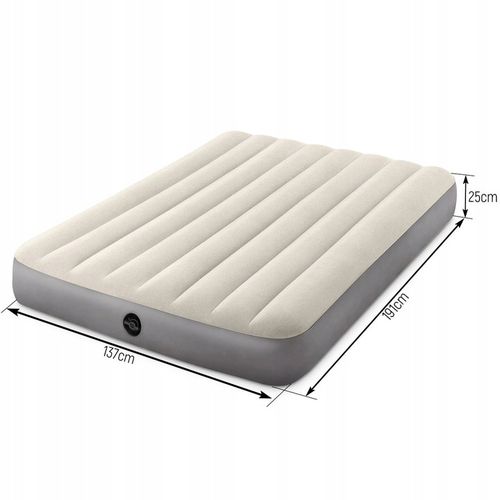 Materac Dmuchany Dwuosobowy Welurowy Łóżko Intex MODEL 2024 na Arena.pl