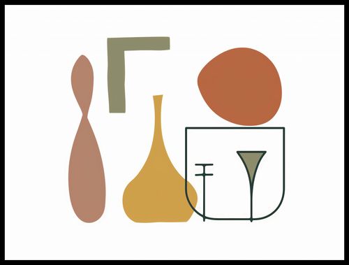 Plakat 80x60cm Naczynia na Arena.pl