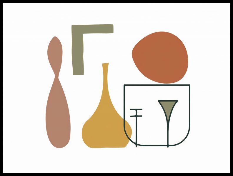 Plakat 80x60cm Naczynia zdjęcie 2