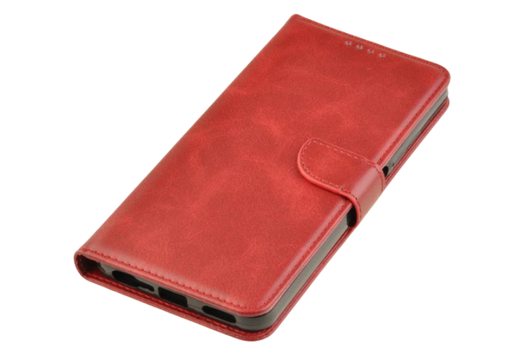 Etui portfel Wallet do Realme C71 / P3 Lite czerwony zdjęcie 2