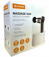 Pistolet do masażu Masażer akumulatorowy Hykker 4 końcówki