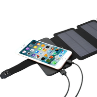 ładowarka solarna podróżna przenośna panel solarna 10W, 5V/1A