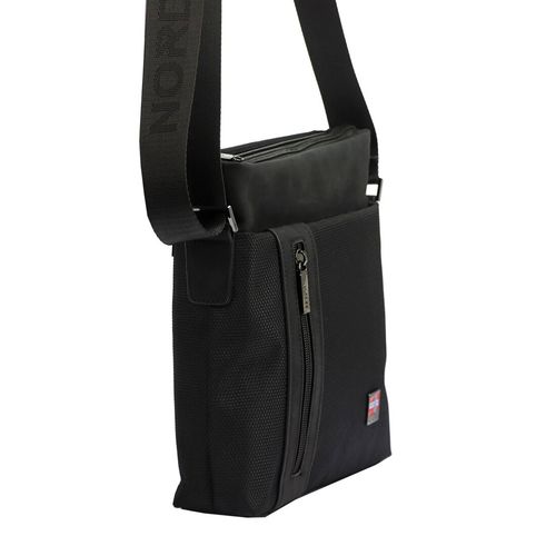 Miejska pojemna i Trwała saszetka męska przez ramię z poliestru od Nordee na Arena.pl