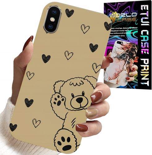 ETUI DO IPHONE XS MAX - MIŚ PLUSZAK WZORY DLA NAJMŁODSZYCH CASE na Arena.pl