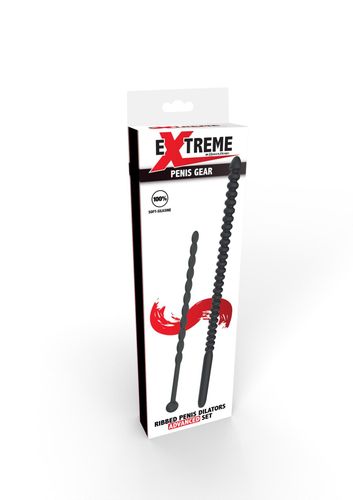 ribbed penis dilator set 2 pcs black na Arena.pl
