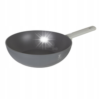 PATELNIA GŁĘBOKA WOK tytanowa 28cm indukcja gaz