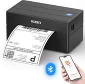 Munbyn Drukarka Etykiet Bluetooth Termiczna 203DPI 150mm/s USB Szybka
