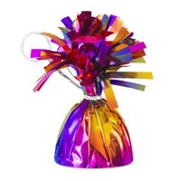 Ciężarek do balonów kolorowy błyszczący ciemny