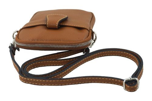 Skórzane etui na telefon - Beżowe na Arena.pl