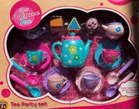 Zestaw do herbaty lub kawy filiżanki czajniczek talerzyki