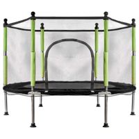 KX3215 Trampolina ogrodowa dla dzieci siatka 140