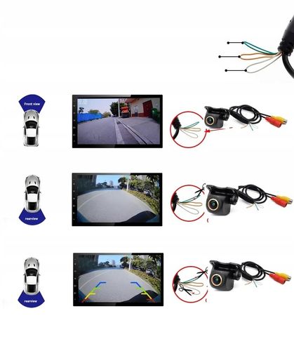 Kamera Cofania CVBS/AHD 1080P 170 stopni rybie OKO na Arena.pl