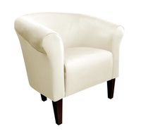 Fotel Milo nogi 20cm venge kremowy MG50