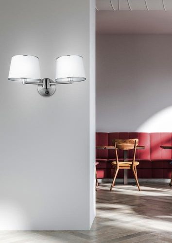 Ibis kinkiet 2x40W E14 satyna na Arena.pl