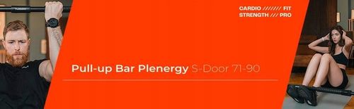 Drążek do podciągania rozporowy do ćwiczeń Plenergy S-Door 71-90 cm na Arena.pl
