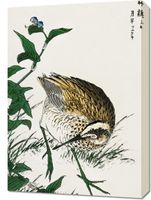 Obraz 50x70cm Greenshank, Kashu Japoński Vintage do Salonu