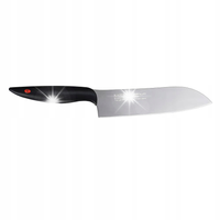 Kasumi Nóż Santoku kuty Titanium 18 Grey Japan