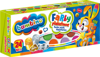 farby plakatowe 24 kolory złota i srebrna 10 ml bambino