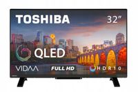 Telewizor Toshiba 32QV2F63DG 32" QLED Full HD HDR Smart TV VIDAA