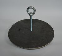 DEFLEKTOR ŻELIWNY FI 300 MM + OCZKO NA PRĘCIE - 100-150 KW / 10 KG