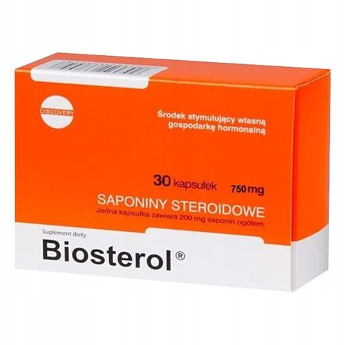 MEGABOL BIOSTEROL 750MG 60kaps BOOSTER TESTOSTERON na Arena.pl