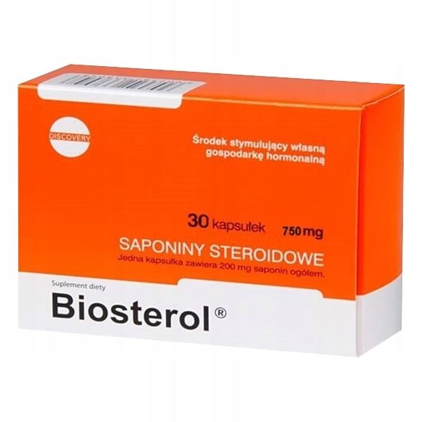 MEGABOL BIOSTEROL 750MG 60kaps BOOSTER TESTOSTERON zdjęcie 2