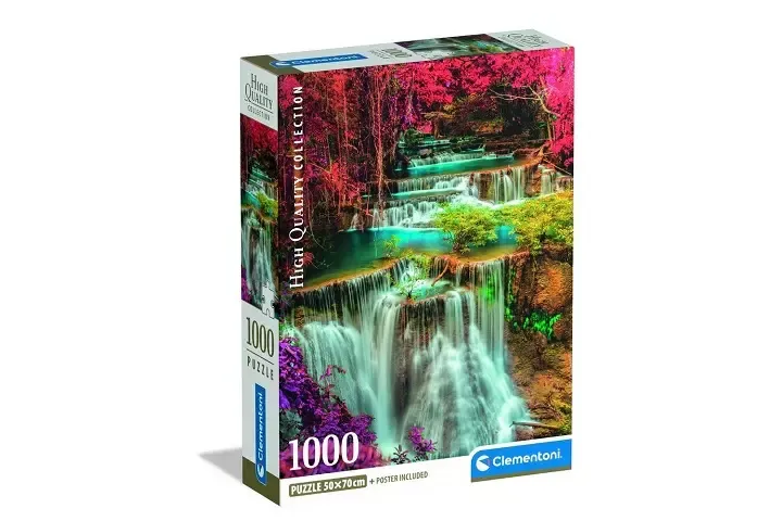 CLE puzzle 1000 Compact Colourful Thai falls 39984 zdjęcie 1
