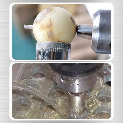 WZMOCNIONE OTWORNICE DIAMENTOWE DO GRESU PŁYTEK GLAZURY SZKŁA 10szt na Arena.pl