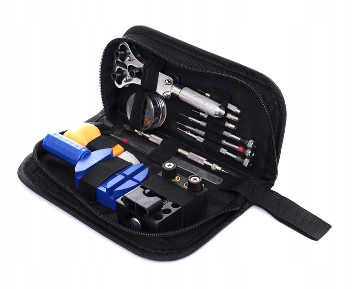 ZESTAW ZEGARMISTRZOWSKI NARZĘDZIA IMAK KLUCZ ETUI zdjęcie 8