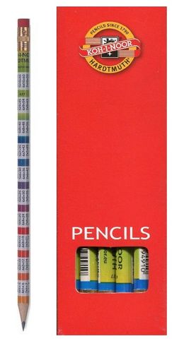 Kin Ołówek Grafitowy 1231 Tab. Mnożenia Z Gum A'12 na Arena.pl