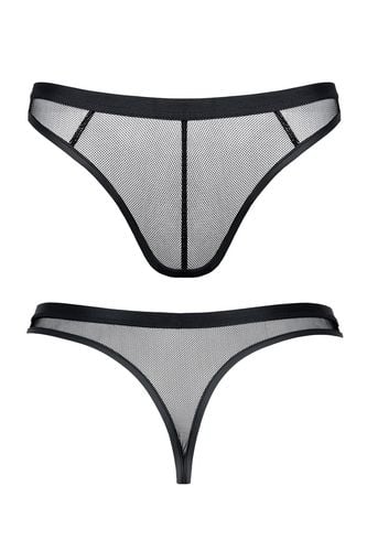 męskie stringi z elastycznej siatki xxl na Arena.pl