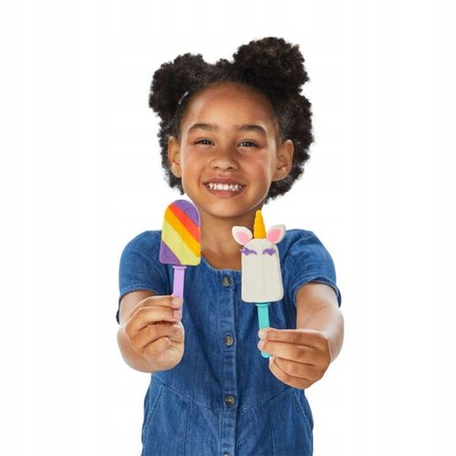 Ciastolina PLAY-DOH MAGICZNA LODZIARNIA TĘCZOWE LODY UNICORN 4 tuby 8 kolor na Arena.pl
