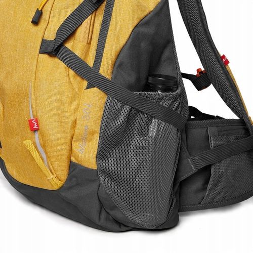 WYGODNY WENTYLOWANY PLECAK MIEJSKI CAMPUS MULLACO | POJEMNOŚĆ 30L | ŻÓŁTY na Arena.pl
