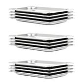 Pojemniki gastronomiczne 12 szt. GN 1/3, 20 mm, stal nierdzewna