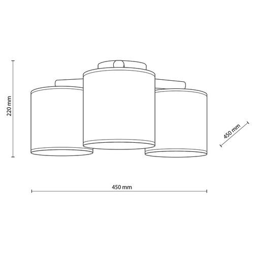 lampa sufitowa deva 6865 tk lighting na Arena.pl