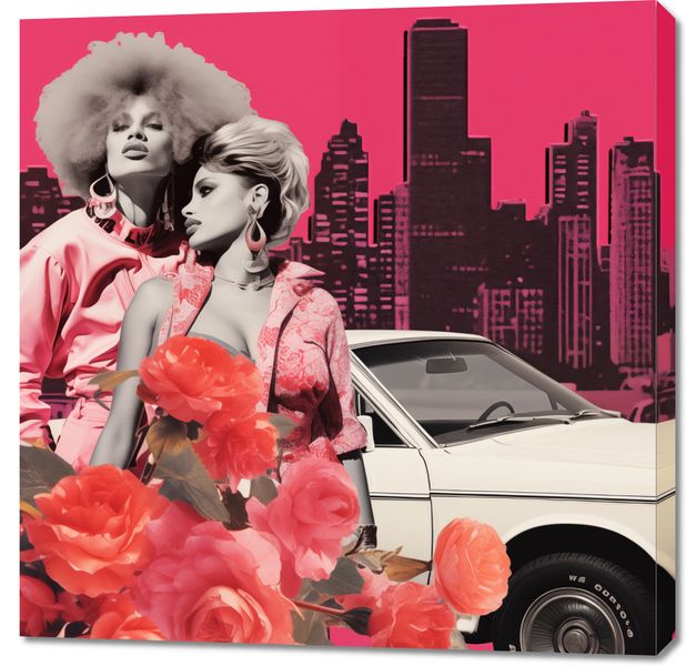 Obraz 90x90cm Metropolitalne Divy zdjęcie 1