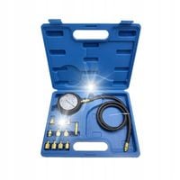 TESTER MIERNIK CIŚNIENIA OLEJU 12 EL DIESEL BENZYNA WĘŻYK + WALIZKA
