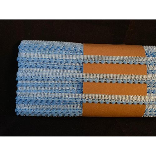Taśma ozdobna - 10156 – niebieska - 1cm na Arena.pl