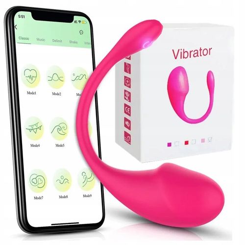 WIBRATOR JAJKO Z APLIKACJĄ ZDALNIE STEROWANY BLUETOOTH TELEFONEM PAR na Arena.pl