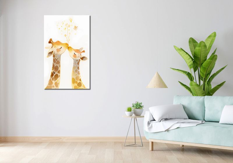Obraz 60x100cm Czułość w Miłości zdjęcie 2