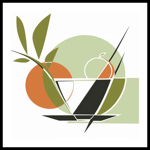 Plakat 70x70cm Owocowa Herbata na Arena.pl