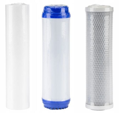 FILTR DO WODY WSTĘPNY KORPUS OBUDOWA FI 1'' GW 3-STOPNIOWY +WKŁADY na Arena.pl