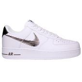 Nike Air Force 1 LOW ZIG ZAG DN4928 100 - Białe 44,5