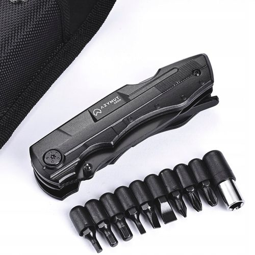 MULTITOOL AZYMUT GRON Narzędzie Wielofunkcyjne 9 BITÓW SCYZORYK na PREZENT na Arena.pl