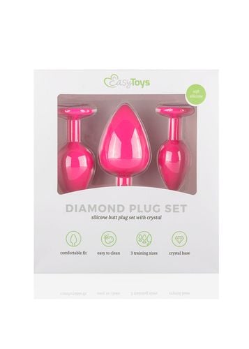 plug diamond plug set pink na Arena.pl