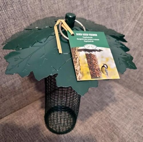 Karmnik dla ptaków Esschert Design nakrętka z dachem w kształcie liścia na Arena.pl