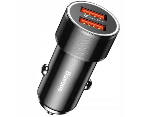 BASEUS SCREW ŁADOWARKA SAMOCHODOWA 2xUSB QC3.0 36W na Arena.pl
