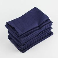 Serwetki - Bawełniane - Zestaw 12 Szt Granatowy
