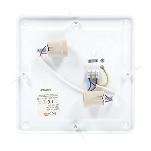 Oprawa IMPERA S chrom E27 kwadratowa na Arena.pl